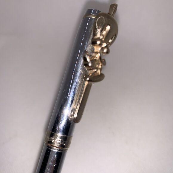 1995 Tweety Bird Pen Silver Gold Trim Read Description - Picture 2 of 6